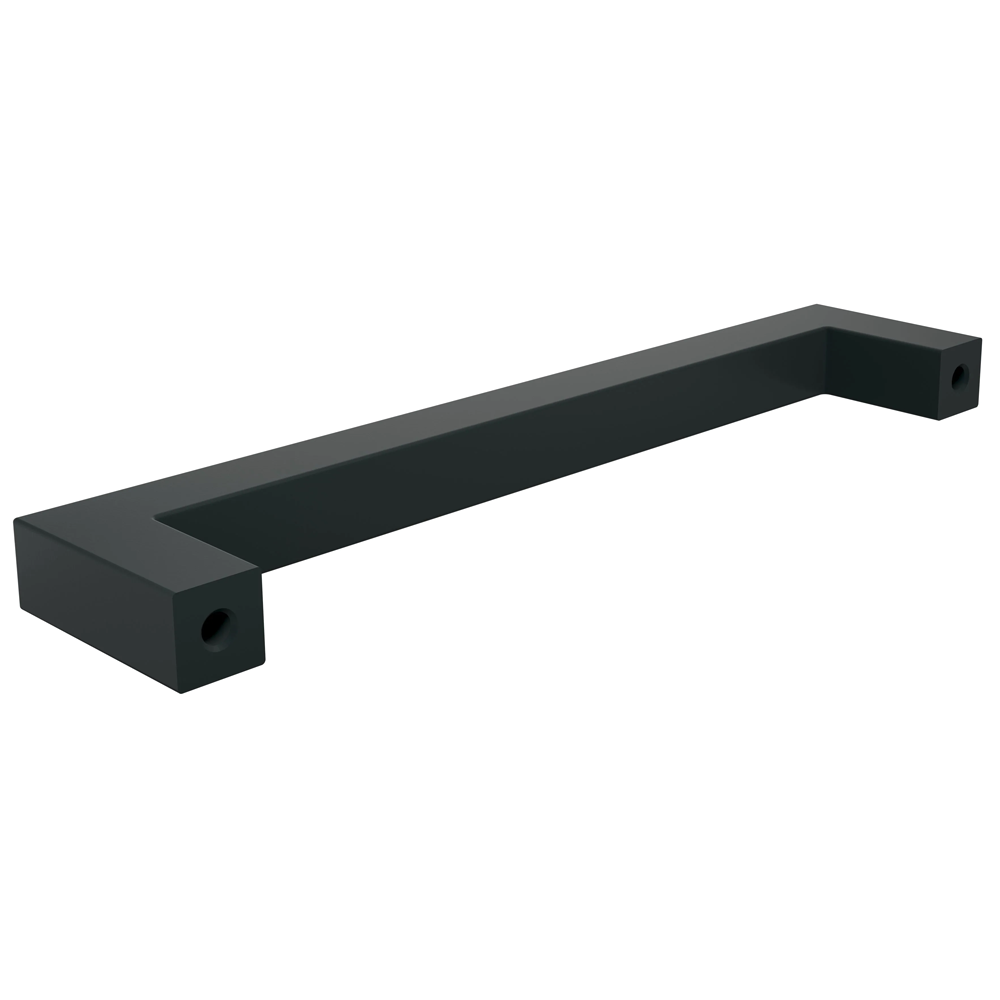 128mm Monument Bar Pull, Flat Black | Würth Louis & Company