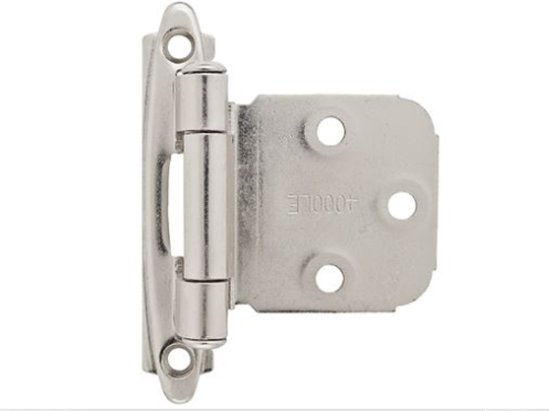 Variable Overlay Face Mount Hinge, Modern Design, Self