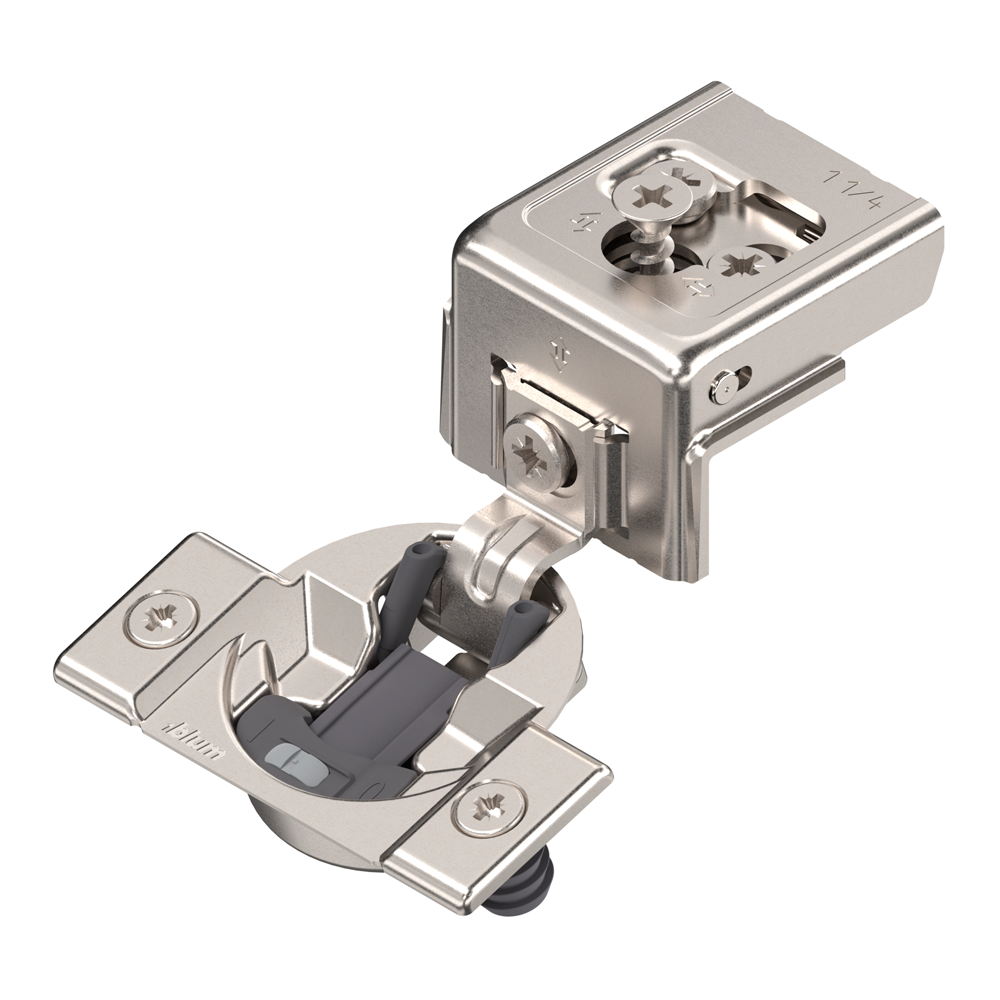 Compact 31C1 107° Opening Wrap-Around Face Frame Hinge, 45mm