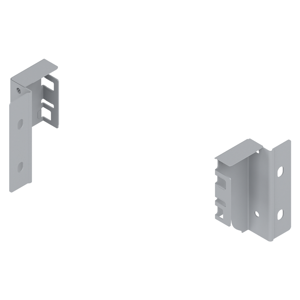 Tandembox Rear Fixing Bracket Set, M-Height, Gray | Würth Louis
