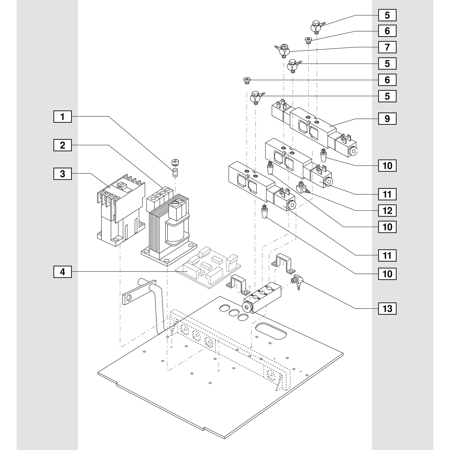 Blum Circuit Board for M51N10XX MiniPress | Würth Louis & Company