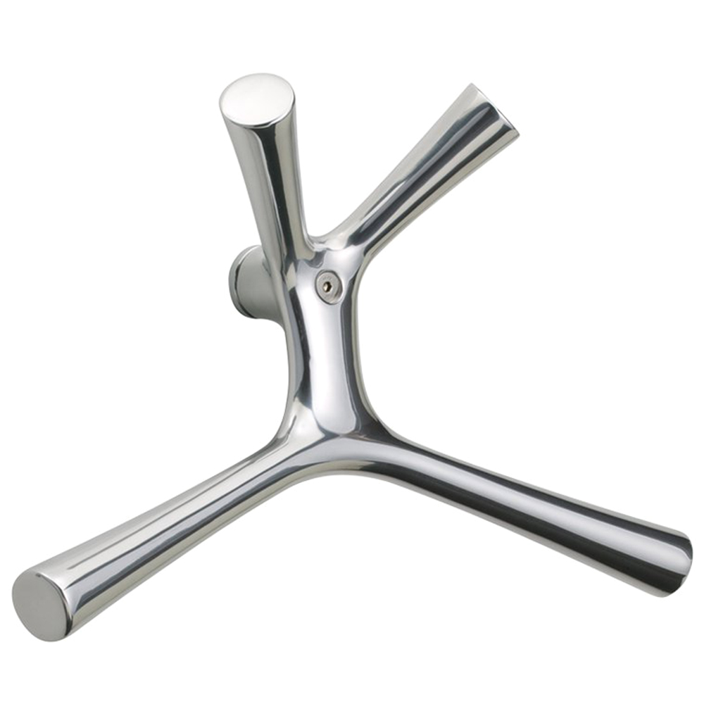 CH46 Kangaroo Coat Hook, Polished Aluminum | Würth Louis & Company