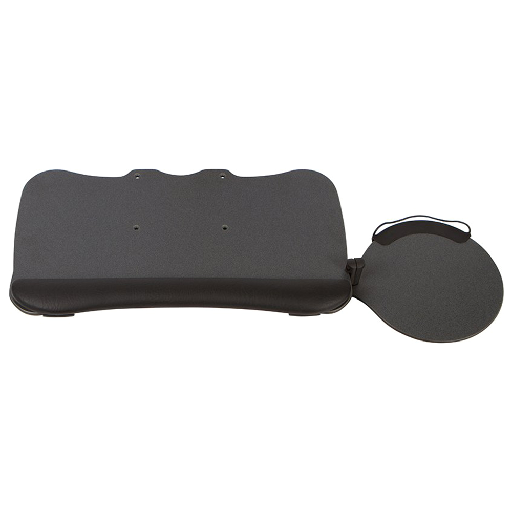 KP8 Adjustable Keyboard Tray with Swiveling Mouse Platform, Under