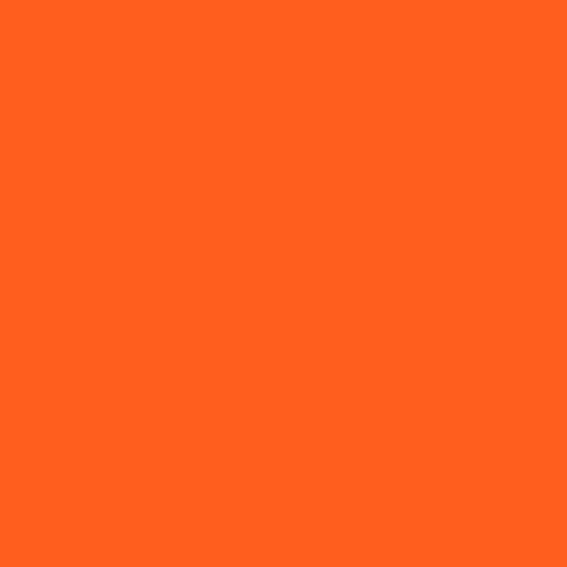 Solid Surface Sheet Color DM6004 Energy Orange, 1/2