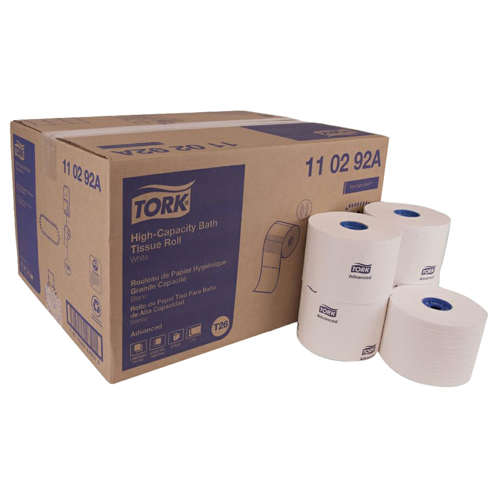 Tork 2-Ply Advanced High Capacity Septic Safe Bath Tissue (36 Roll