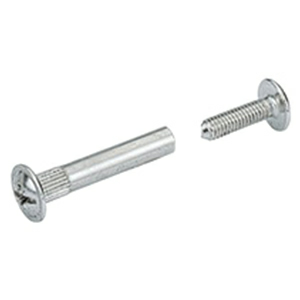 うししページ M4 x 15mm VHS 32 Connecting Screw, Nickel-Plated (Screw and