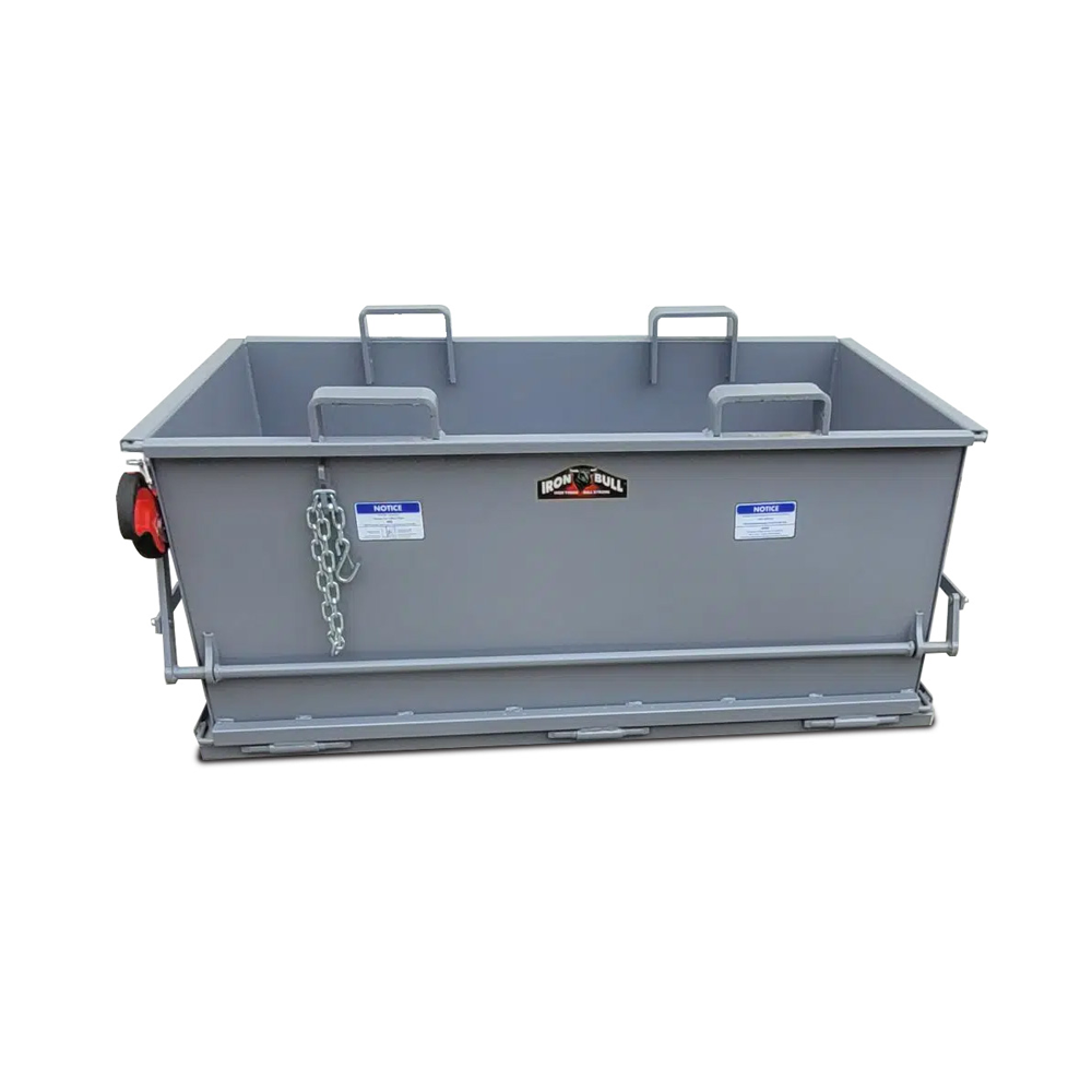 only surface bait 　ウールボックス300x170x150 Iron Bull 1 Yard Drop Bottom Hopper, Bin Only, 1000lb