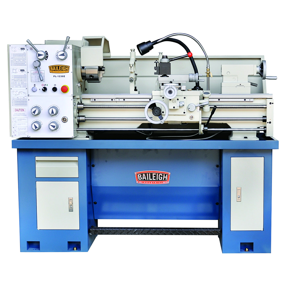 Baileigh PL-1236E-1.0 Metal Lathe, 1 Phase/220V | Würth Louis