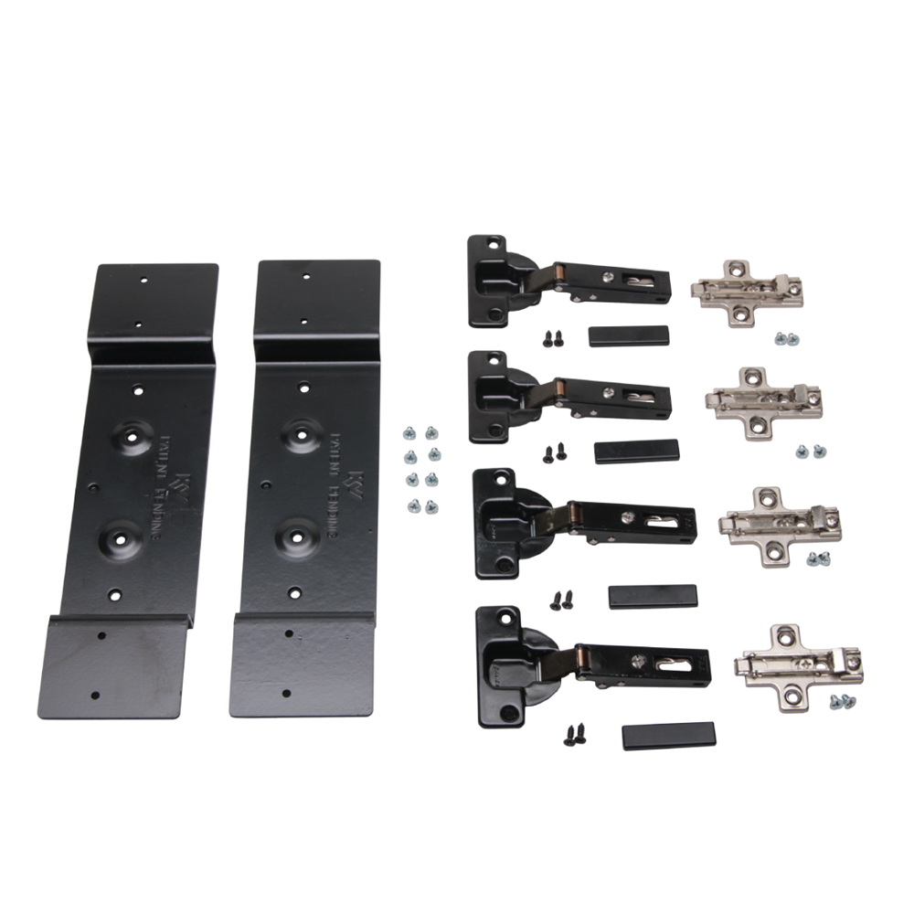 8091 Salice Full Overlay Hinge Kit for Pocket Door Slide with 75lb